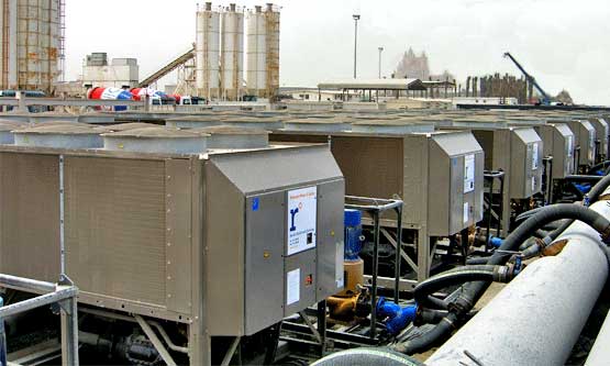 Temporary Chiller Rental for District Cooling Plant